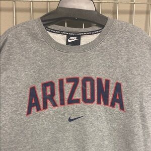 Nike Heather Gray Arizona Crewneck